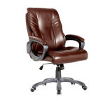 Low Back Faux Leather Swivel Lift Office Clerk Chair (Fs-8712b)