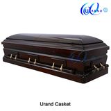 Special Quilt High Gloss Velvet Coffin and Casket