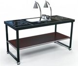 Modern Buffet Table/Carving Station (DE42)