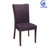 Metal Imitated Wooden Furniture Chair for Restaurant Hotel Dining Room