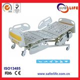 Hospital Electronic Elevating Medical Treatment Bed Five Functions for Patient