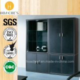 High Class Office Bookcase with PVC Leather (G07)