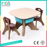 Plastic Kids Table and Chairs (HBS17076A)