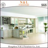 N&L White Paint Solid Wood Blum Brand Hardware Kitchen Cabinet