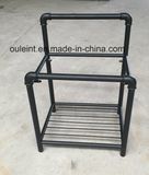 Antique Metal Glass Side Table (OL17134)