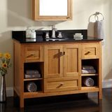 China Solid Wood Bamboo Cabinet for Export