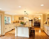 North American Maple Wooden Kitchen Cabinets