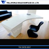 High Glossy White Corian Desk Office Desk Executive