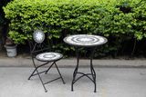 New Home Furniture of Metal Mosaic Table