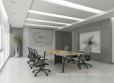 Elegant Design Wooden Oval Plywood Meeting Conference Table (HF-OFY008)