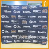 Curved Tension Fabric Tension Fabric Wall Display (TJ- 07)