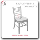 White Metal Tube and Seat Cushion Child Chairs (AT-131)