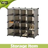 Living Room Furniture Shoe Plastic Storage Display Cabinet Design