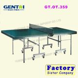 Foldable&Movable Design 25mm Table Tennis Table