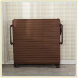 India Iron Steel Pipe Folding Bed for Hotels (190*120CM)