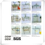 Glass Waterfall Basin with Tap for Bathroom