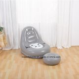 Indoor Inflatable PVC Air Lazy Sofa with Cartoon