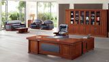 Top Grade Cherry Wooden Folding Executive Office Desk (FOH-B7F261)