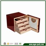 High-End Customized Wooden Cigar Cabinet