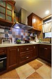 2017 New Modern Solid Wood Kitchen Cabinet Yb-1706019