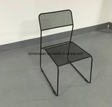Wrought Iron Chairs, Modern Restaurant Leisure Chair Iron Net Cafe Chairs (M-X3470)