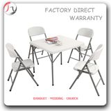 Hotel Plastic Outdoor Garden White Foldable Chair (FC-03)