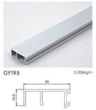 Anodised Aluminium Profile for Wardrobe