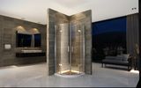 6/8/10mm Sector Bathroom Shower Cabinet