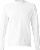 Factory Customized Adult Tagless Long Sleeve T Shirt Men T-Shirt