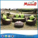 Outdoor 4PCS Garden Rattan Sofa