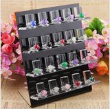 Custom Elegant Modern Acrylic Jewelry Displays, Acrylic Ring Display Shelf Rack
