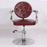 Cutting Station Red Salon Chair Styling Chair Barber Chair
