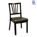 Wholesale New Design Restaurant Furniture Aluminum Wooden Like Chair