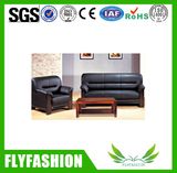 Comfortable Leather Office Sofa (OF-04)