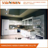 2017 Custom Luxury PVC Finish Kitchen Cabinet with High Quality