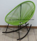 Metal Rattan Leisure Rock Acapulco Lounge Outdoor Garden Chair