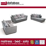 Modern Sectional Printing Fabric Sofa with Armrest Fb1115