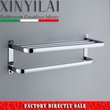 Bathroom Accessories Chromed High Quality Towel Shelf