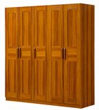 Big Wardrobe Wooden Bedroom Wardrobe with 5 Doors