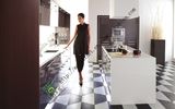 2015 Luxury Electric Lacquer Kitchen Cabinet (zs-220)