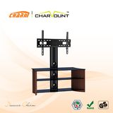 Good Design Glass & Wooden Has Aluminium TV Stand (CT-FTVS-N303B)