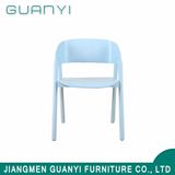 Fashion Design Wooden Leg Fabric Chair with Armrest