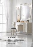 Solid Wood Bathroom Cabinet/with Chair Bathroom Vanity/Classical Bathroom Vanity (603)