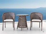 Outdoor Furniture Rattan Chair and Tea Rattan Table