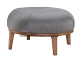 Upholstered Storage Ottoman Stool