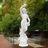a Woman Marble Sculpture Statue (T-6460)