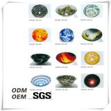 High Quality Glass Sink with Tempered Color
