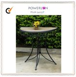 Elegant Superior Craftmanship Wooden and Wrought Iron Console Table