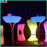 LED Lighted Cocotail Table for Ambiance Lighting