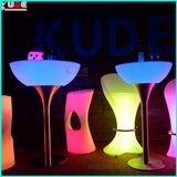 LED Lighted Cocotail Table for Ambiance Lighting